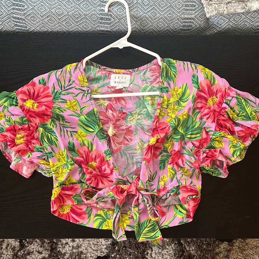Lost & Wander Floral blouse